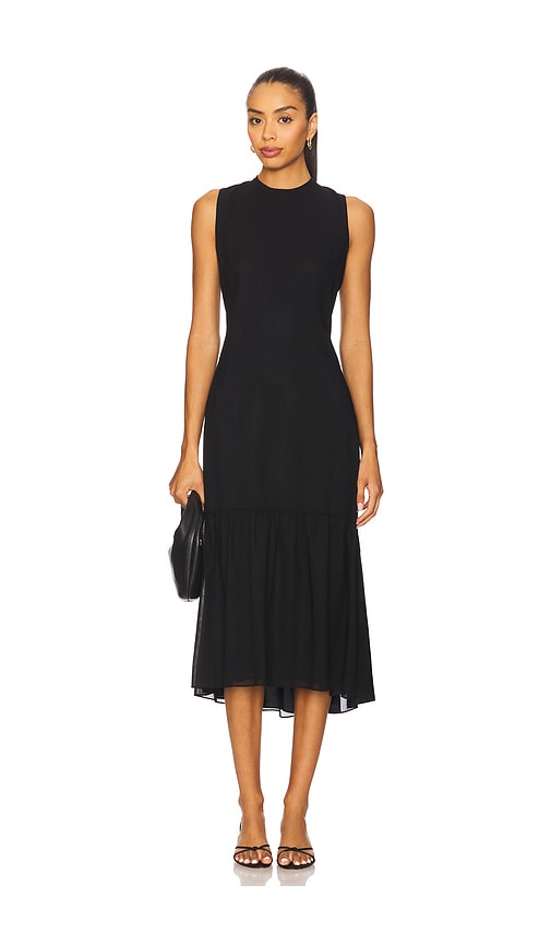 Tiered Tie Neck Dress in . Size 00, 2, 8 - Theory - Modalova