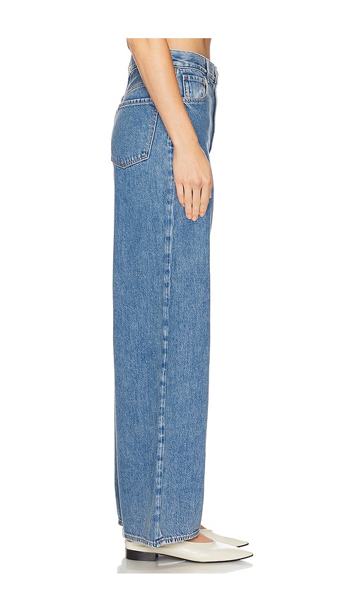  Theory Jeans Mit Hohem Bund Und Weitem Bein In Blue. Größe 26. Also In 29. 