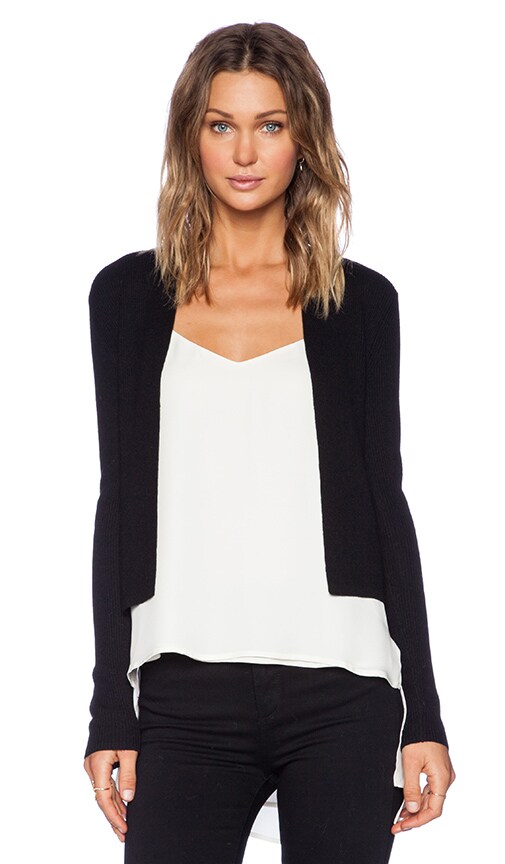 theory black cardigan
