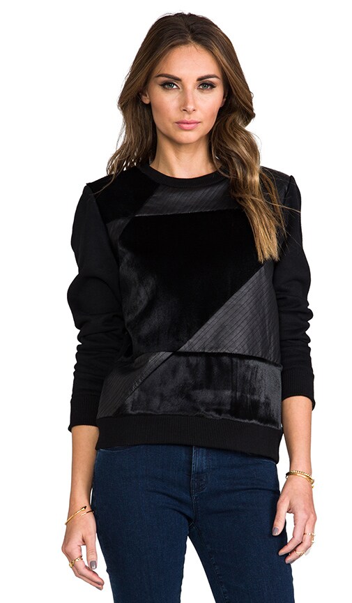 Grant Park Saybrook Calf Hair Sweater