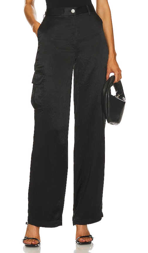Shop Theory Cargo Pant In Black