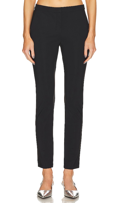 Theory Low Rise Skinny Pant In Black