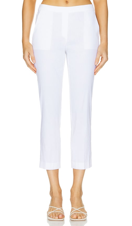 Shop Theory Treeca Pull On Pant In White