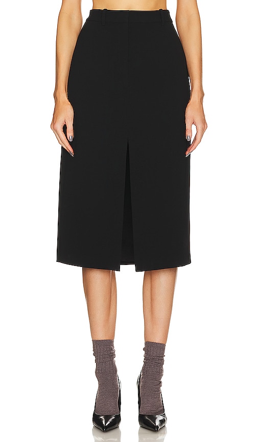 Shop Theory Trouser Skirt In Black
