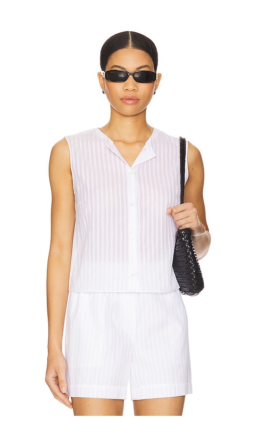 TOP SANS MANCHES BOUTONNÉ in . Size M, S, XL, XS - Theory - Modalova