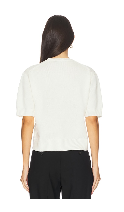  Theory Verkürztes Top In Ivory. Größe S. Also In M, L. 