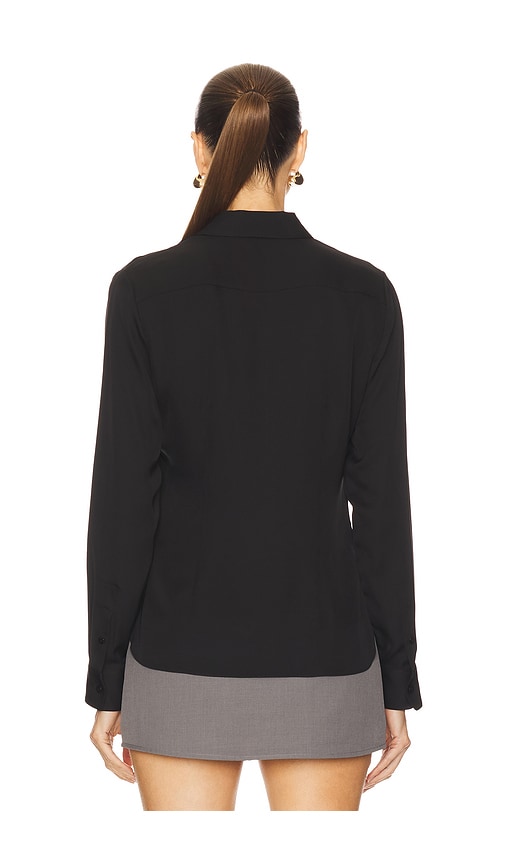  Theory Tailliertes Hemd In Black. Größe S. Also In Xs. 