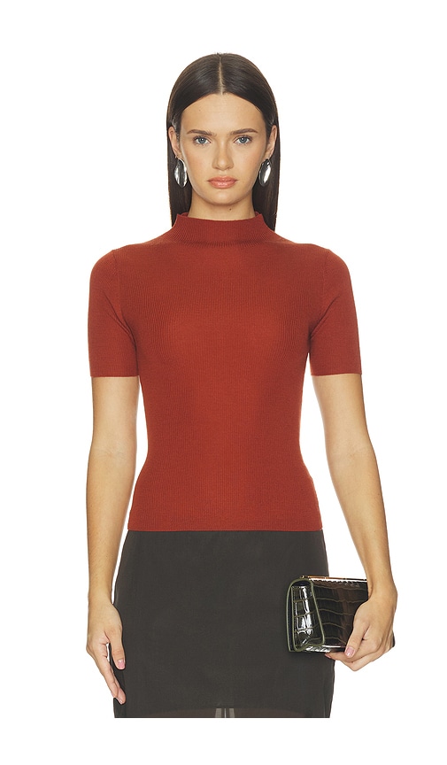 Theory Leenda Top in Orange. - size M (also in S)