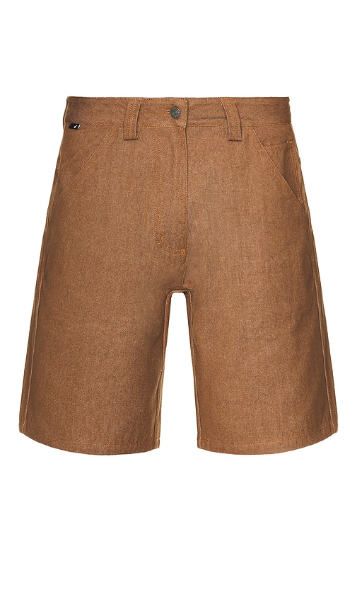 Folsom Denim Shorts in Brown. - size 36 (also in 30, 32, 34)