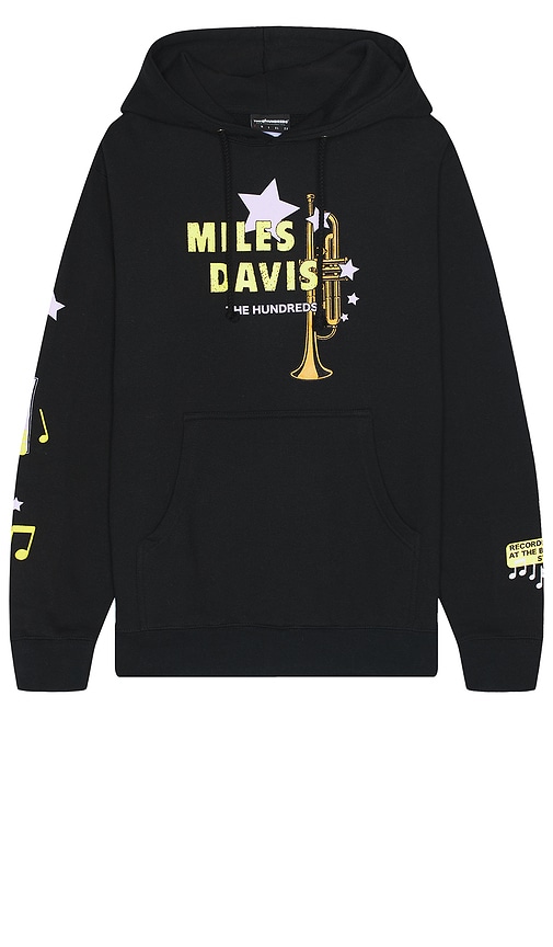 Shop The Hundreds X Concord Records Miles Quartet Pullover Hoodie In 黑色