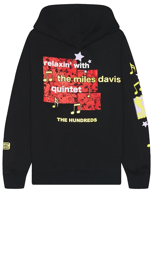 Shop The Hundreds X Concord Records Miles Quartet Pullover Hoodie In 黑色