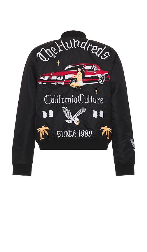 Shop The Hundreds East Souvenir Jacket In Black