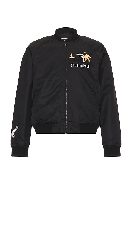 Shop The Hundreds East Souvenir Jacket In Black