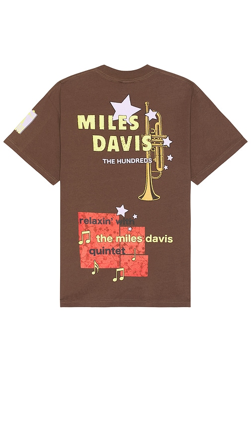 Shop The Hundreds X Concord Records Miles Davis T Shirt In 棕色
