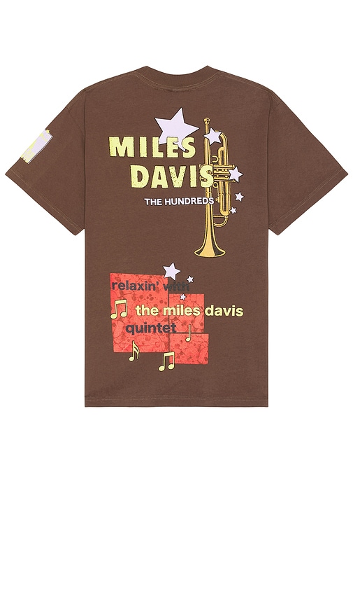 Shop The Hundreds X Concord Records Miles Davis T Shirt In 棕色