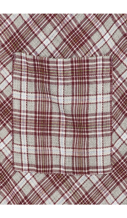  The Hundreds Hemd In Burgundy. Größe S. Also In L. 
