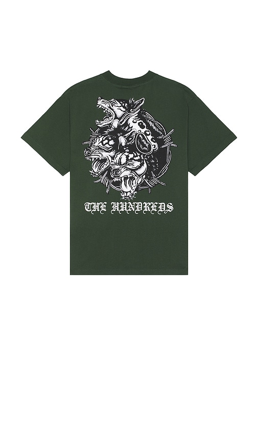 Shop The Hundreds Pharoah's Wrath T-shirt In Forest Green