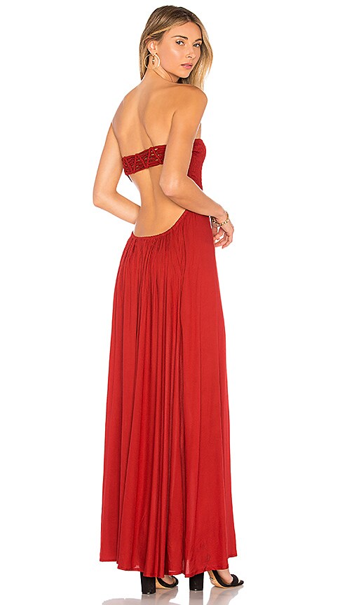 Ruby Red Maxi Dress