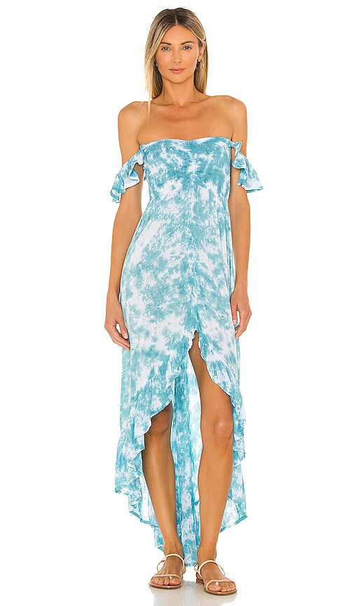 Tiare Hawaii Brooklyn Dress in Smoke Tosca White REVOLVE