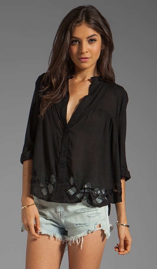 Santorini Eyelet Top