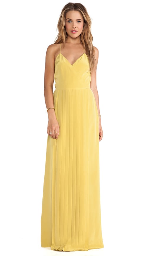 Tibi long 2025 trapeze dress