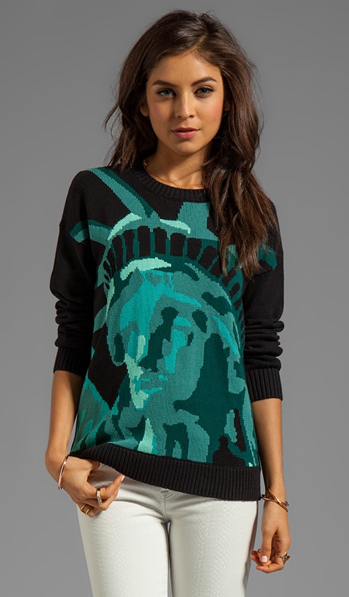 Lady Liberty Pullover Sweater