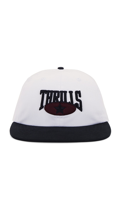 Shop Thrills Full Ride 6 Panel Cap In 白色