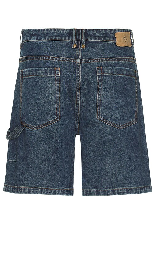 Thrills Slacker Denim Short In Blue