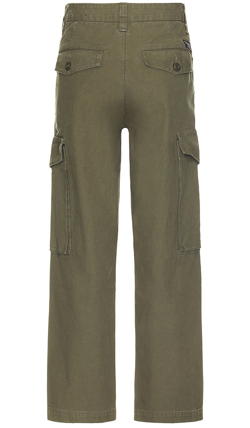 Shop Thrills Issued Big Slacker Cargo Pant In Mild Army