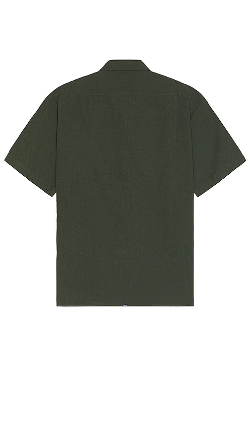 Shop Thrills Secret Garden Short Sleeve Shirt In Green