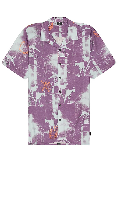 THRILLS Energy Bowling Shirt - Purple Passion in Purple Passion