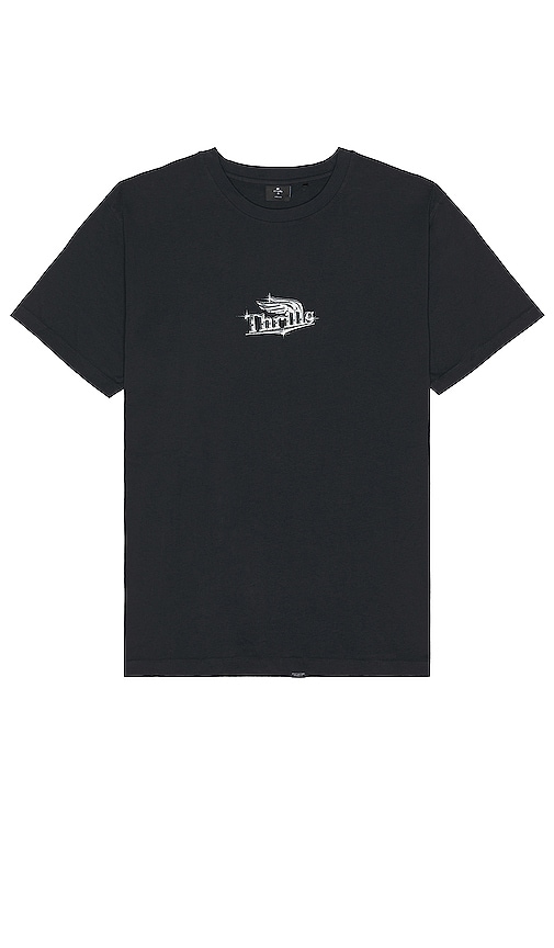 Thrills Chrome Smith Merch Fit Tee In Black