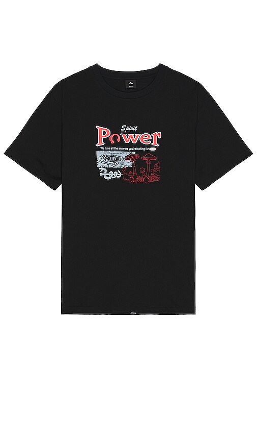 THRILLS Spirit Power Merch Fit Tee in Black REVOLVE