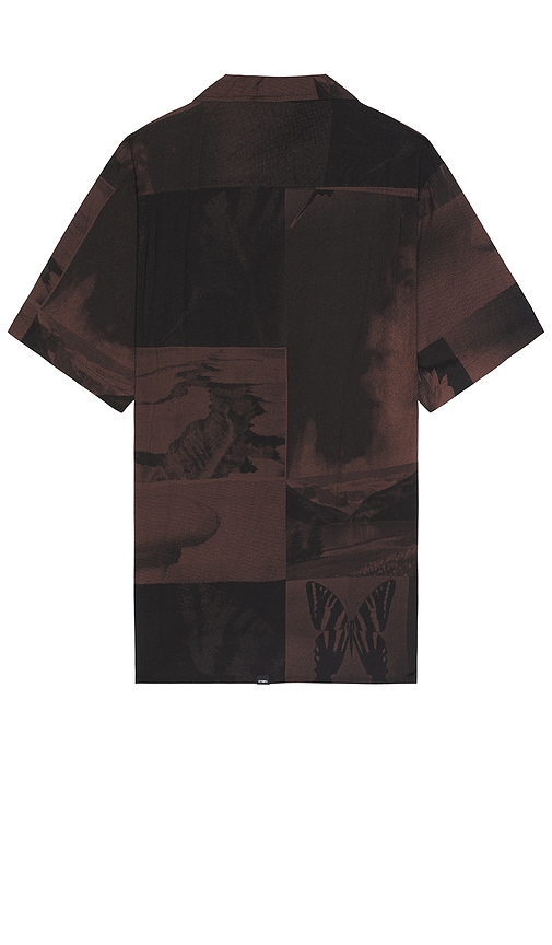 Shop Thrills Earthdrone Bowling Shirt In Black