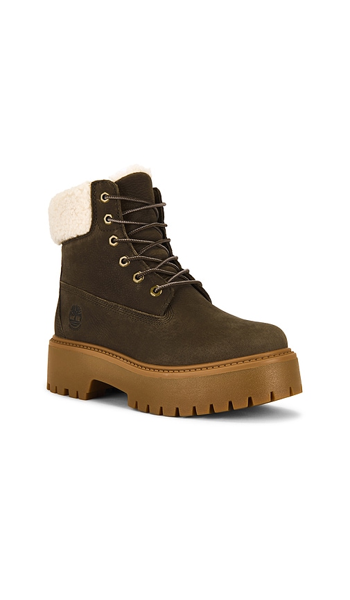 Timberland Stone Street Warm Lined Boot In Brown
