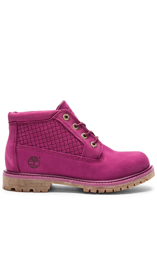 magenta timberlands