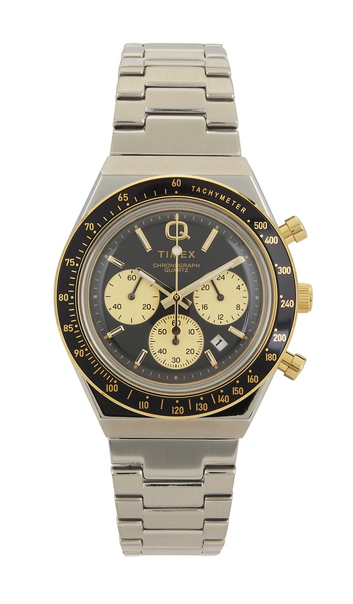 Chronograph 40mm Watch in Metallic Silver.