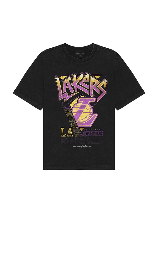 Shop The Wild Collective Live From Los Angeles Lakers Tee In 블랙