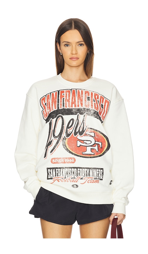 The Wild Collective 49ers Fleece Vintage Graphic Crew