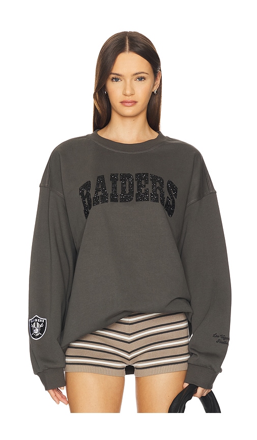 The Wild Collective Raiders Oversized Crew Pullover & Crystal Rock