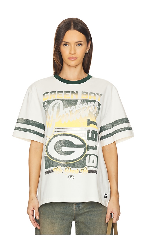 The Wild Collective Packers Drop Shoulder Vintage Tee
