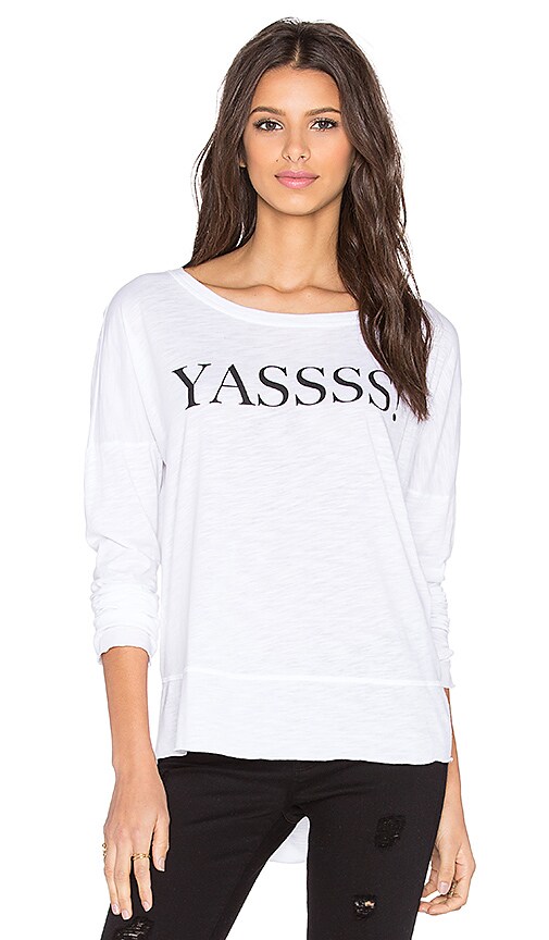 Yassss! Bexly Long Sleeve Tee