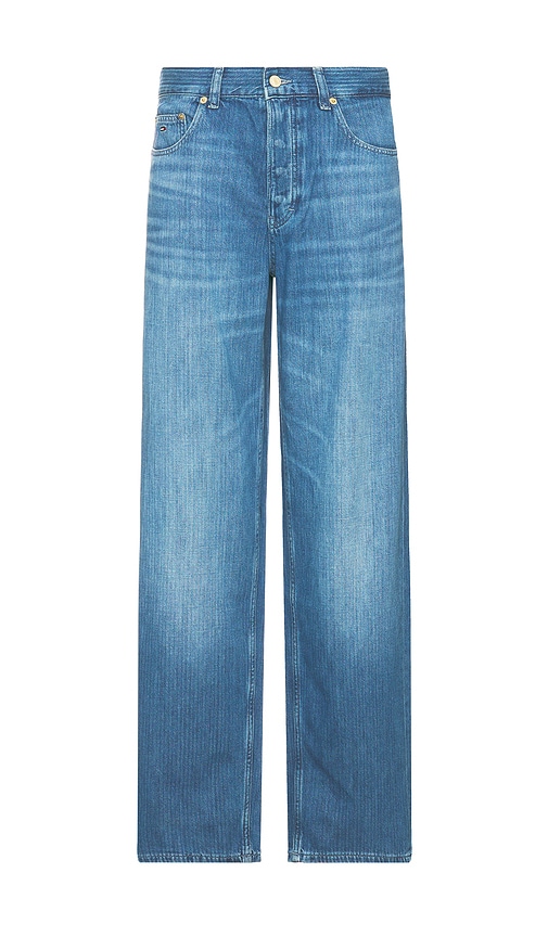 Jaimie Relaxed Straight Jeans in Blue. - size 34 (also in 30, 31, 32, 33, 36)