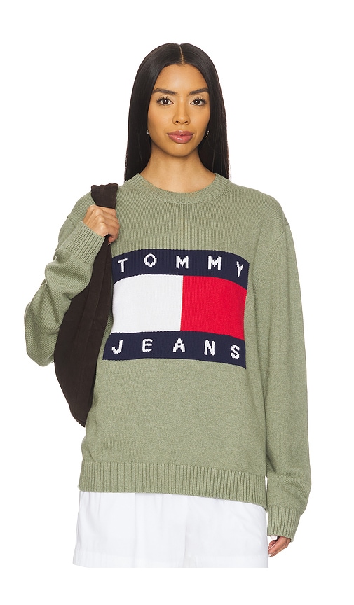 Tommy Jeans Melange Flag Sweater