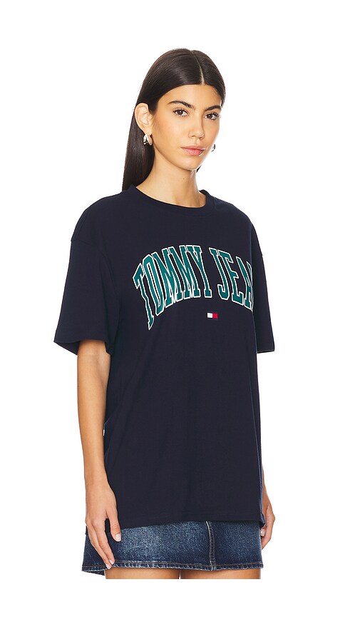 TOMMY JEANS POPCOLOR VARSITY TEE