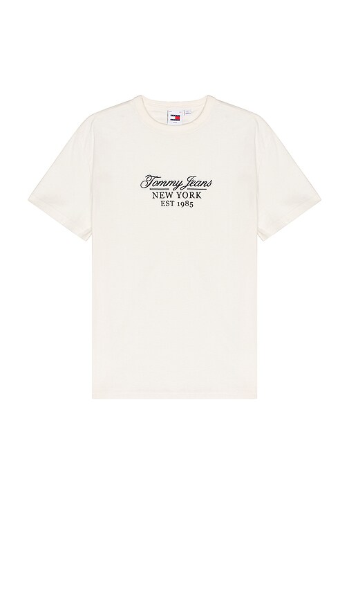 TOMMY JEANS SCRIPT NY TEE