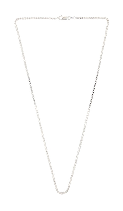Two Jeys Venetian Chain Necklace In Silver