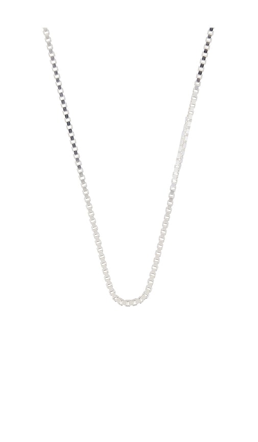 Two Jeys Venetian Chain Necklace In Silver