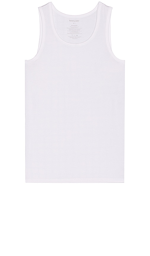 Shop Tommy John 2 Pack Stay Tucked Undershirt Tank In White Double