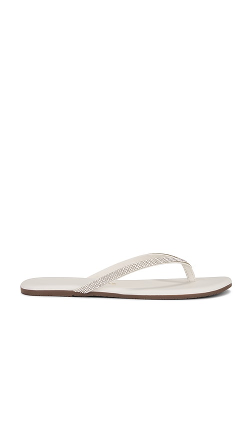 Shop Tkees Infinity Lily Flip Flop In Í¬ë¦¼